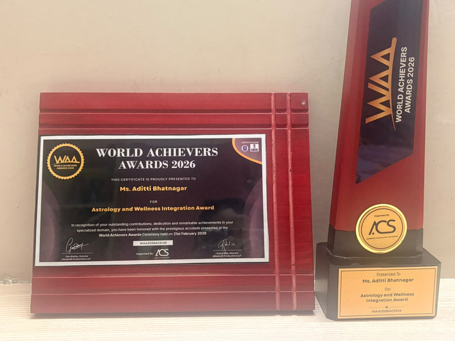Astrology and wellness Integration Award