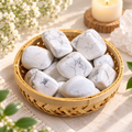 Howlite Tumble Stone, 1 Piece