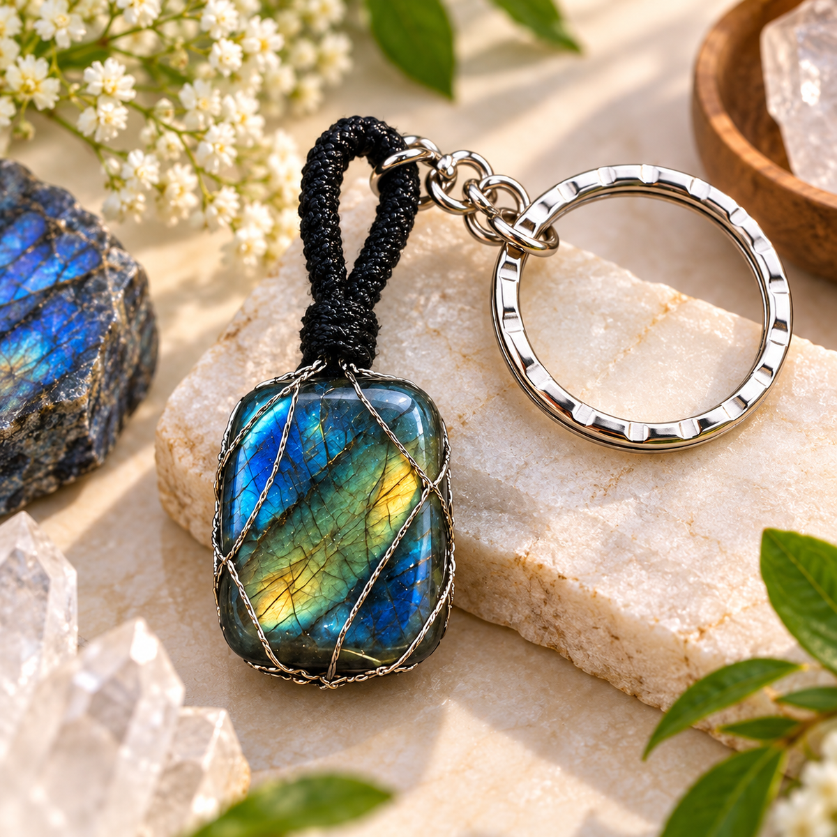 Labradorite, Key Chain