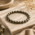 Pyrite Bracelet, 10 mm