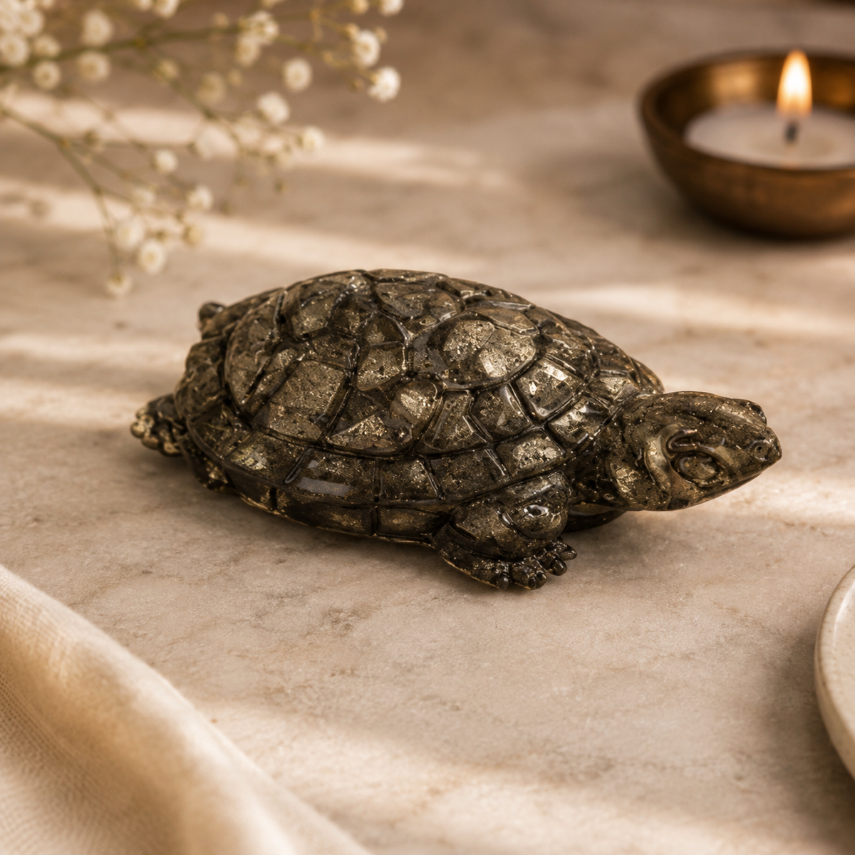 Pyrite Turtle