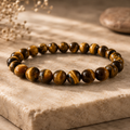 Tiger Eye Bracelet, 10 mm