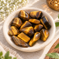 Tiger Eye Tumble Stone, 1 Piece